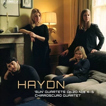 image of Chiaroscuro Quartet - Haydn: Sun' Quartets Op. 20 Nos 4-6 CD