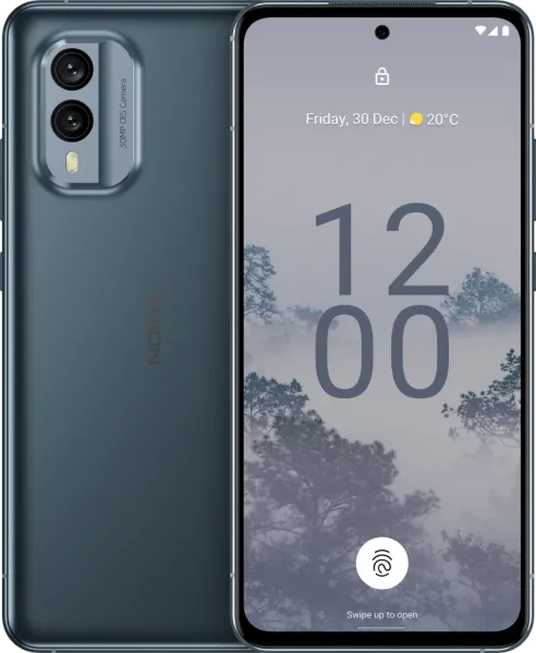 Image of Nokia X30 5G 256GB Cloudy Blue Unlocked Excellent