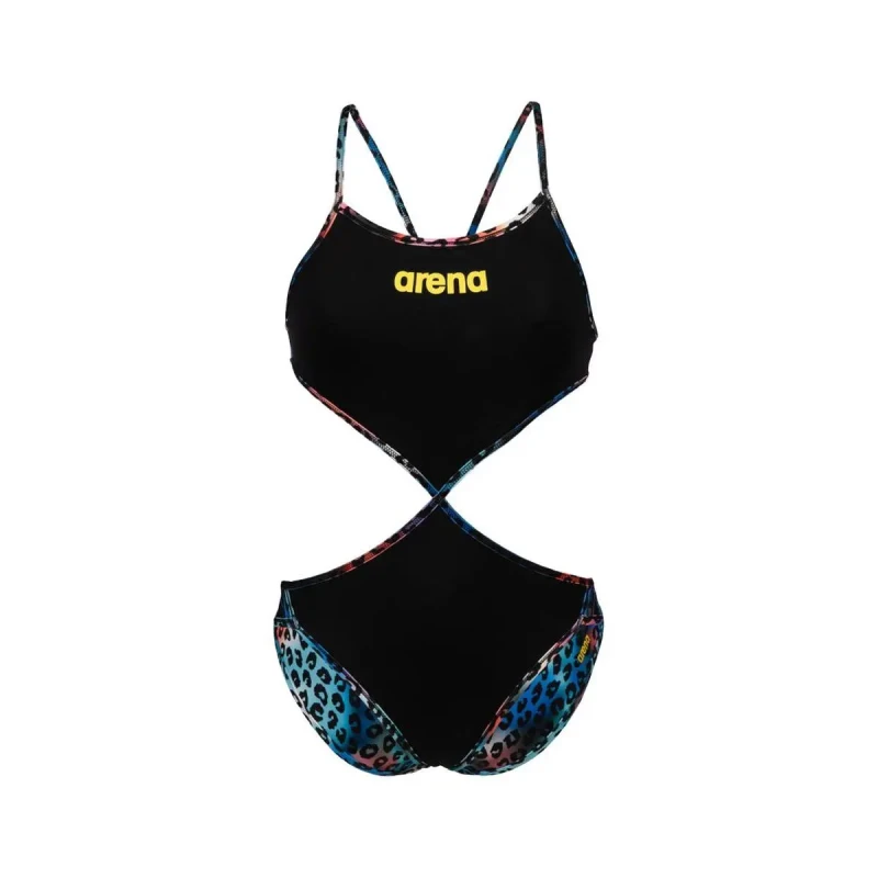 Image of Womens 1 Piece swimsuit Arena Rule Twist'n'mi Noir Female XS