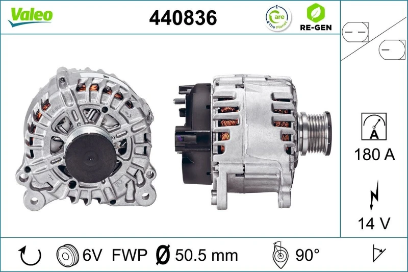 Image of Alternator VALEO 440836