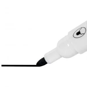 Image of Nobo Glide Whiteboard Pens Bullet Tip 10 Pack Black