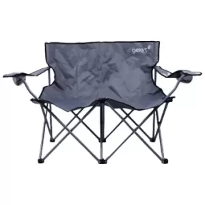 Image of Gelert Double Camping Chair - Grey