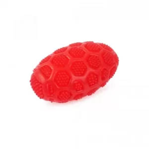 image of Zoon Squeaky Vanilla Scented Rugger Gum Ball Dog Toy