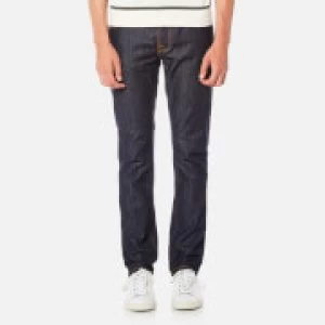 Image of Nudie Jeans Mens Grim Tim Slim Jeans - Dry Open Navy - W30/L32