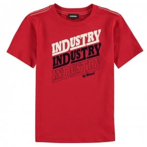 Diesel Tobbi Tee - Red Blood