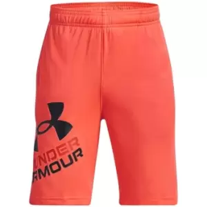 Image of Under Armour Logo Shorts - Orange