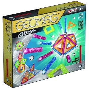 Image of Glitter 44 Pieces Geomag Construction Set