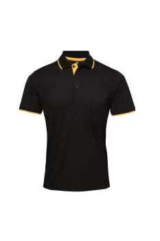 image of Contrast Coolchecker Polo Shirt