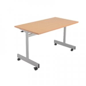 Image of Jemini 1600mm Flip Top Table Beech KF838322