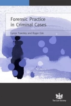 Image of Forensic Practice in Criminal Cases Paperback