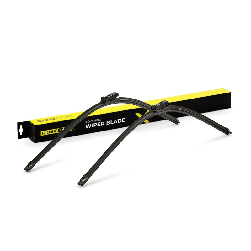 Image of RIDEX PLUS 298W0295P Wiper blade Front, Pinch tab, Flat wiper blade, 750mm Wiper Blade (298)