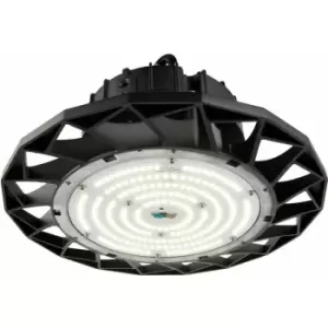 Image of High Bay IP65 Commercial Pendant Light - 100W Daylight White LED - Matt Black