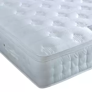 image of Anti Bed Bug 1500 Pocket Sprung Foam Pillow Top Mattress