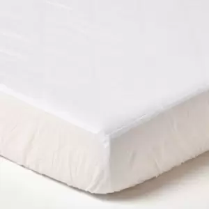 Image of HOMESCAPES Quilted Mattress Protector, King Size