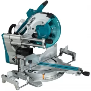 image of Makita DLS211ZU Twin 18v Cordless LXT Brushless Mitre Saw 305mm No Batteries No Charger No Case