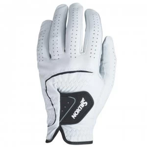 image of Srixon Leather Golf Gloves - White