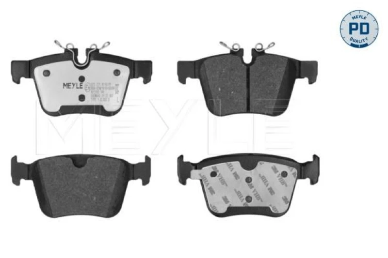 Image of Brake pad set MEYLE 025 221 4116/PD