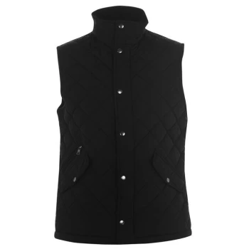 Image of Howick Quilted Gilet - Black