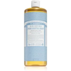 Image of Dr. Bronner's Baby-Mild Universal Liquid Soap Fragrance-Free 945ml