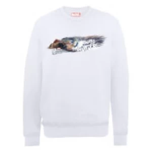 Image of Marvel Avengers Assemble Thor Bring The Thunder Sweatshirt - White - L