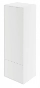 image of Wickes Eli White Matt Wall Hung Tall Tower Unit - 400 mm