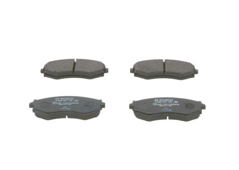 Image of Brake pad set Bosch 0 986 461 139
