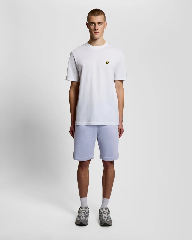 Image of Lyle & Scott Mens Cotton Sweat Shorts in Blue