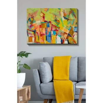 Image of Kanvas Tablo (70 x 100) - 48 Multicolor Decorative Canvas Painting