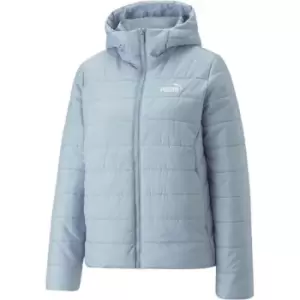 image of Puma Hooded Padded Jacket - Blue