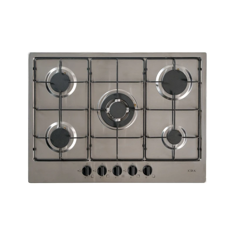Image of CDA 70cm 5 Burner Gas Hob - Stainless Steel SCG070SS Stainless steel