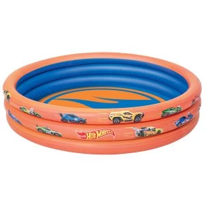 Image of Hot Wheels Inflatable 3-Ring Pool