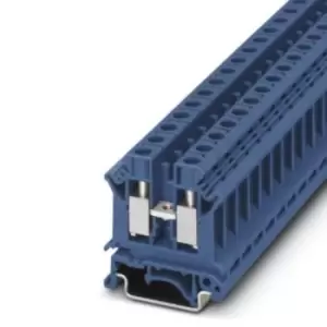 image of Phoenix Contact 3005086 Terminal Block, Din Rail, 2Pos, 12Awg