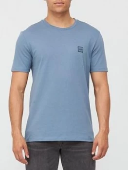 Image of Hugo Boss Tales Chest Logo T-Shirt Dark Grey Size L Men