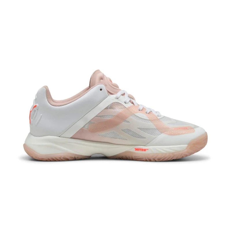 Image of Puma Accelerate Nitro SQD Trainers White female UK 10.5