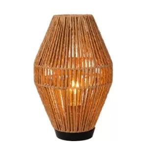 Image of Cordulle Scandinavian Table Lamp - 1xE27 - Light Wood