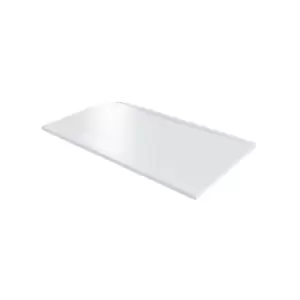 image of Merlyn Level25 Rectangular Shower Tray with Waste 1200mm x 800mm - White