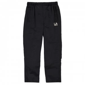 Image of LA Gear Open Hem Woven Pants Girls - Navy
