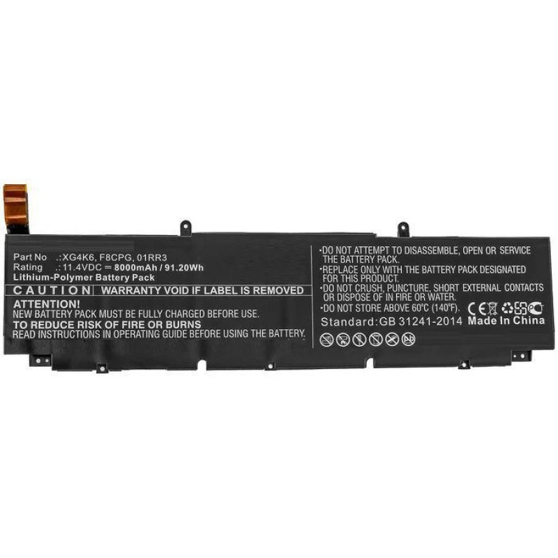 Image of CoreParts 01RR3-CP laptop spare part Battery