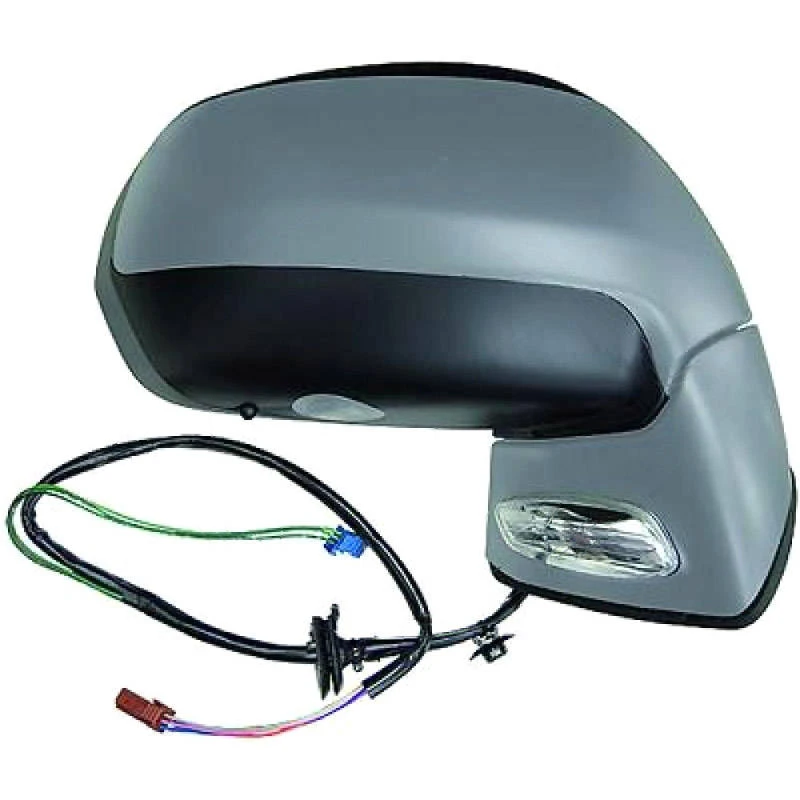 Image of DIEDERICHS 4072724 Wing mirror Right, Convex, partially primed Outside Mirror (50)