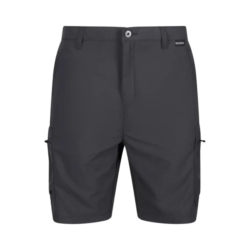 Image of Regatta Regatta Men 'Dalry' Multi Pocket Shorts in Mid Grey Size: 42R Mid Grey 42R Male 5063019649757