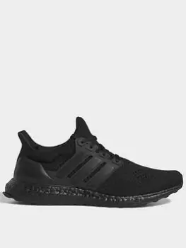 Image of adidas Sportswear Ultraboost 1.0 Trainers - Black/Green, Black/Green, Size 10, Men