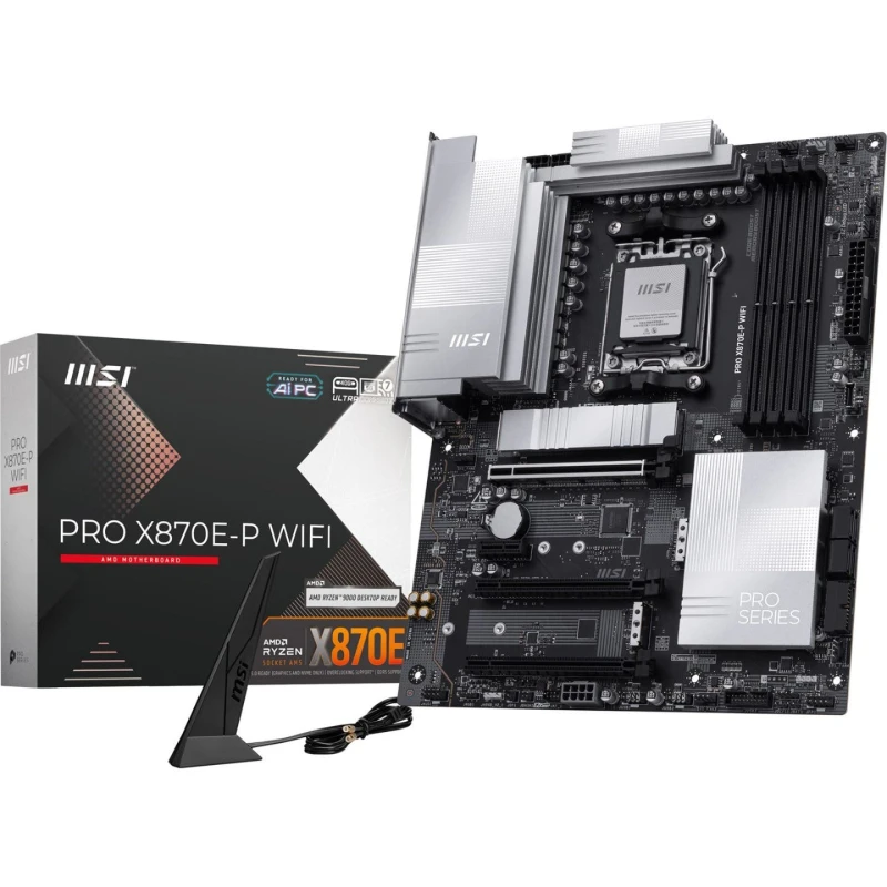 Image of MSI PRO X870E-P WIFI AM5 DDR5 ATX Motherboard