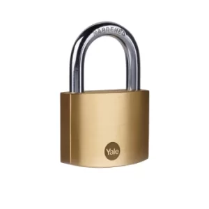 Yale Brass 50mm Padlock