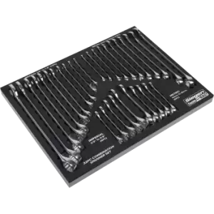 Image of Siegen 32 Piece Combination Spanner Set Metric and Imperial