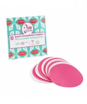 Image of Lamazuna Reusable Makeup Pads 10 pcs In Wooden Box