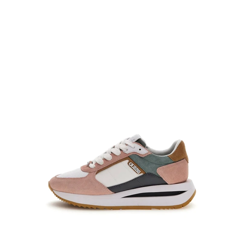 Image of Guess Womens Trainers Guess Energy2 Rose Female 36 FLPE2G-LEP12-WHIPI