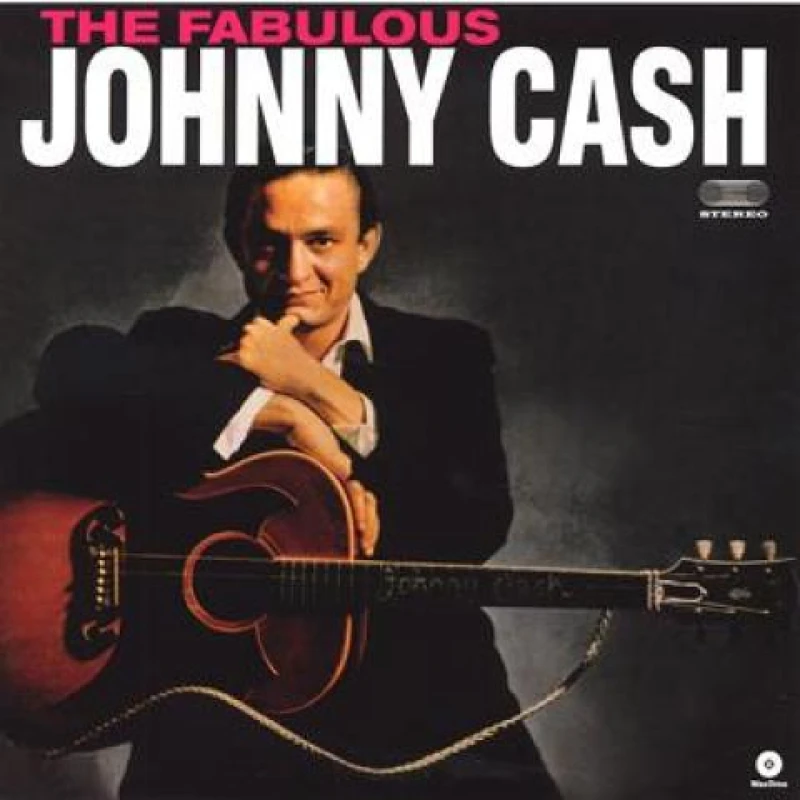 Image of Johnny Cash The Fabulous Johnny Cash Vinyl LP Black unisex