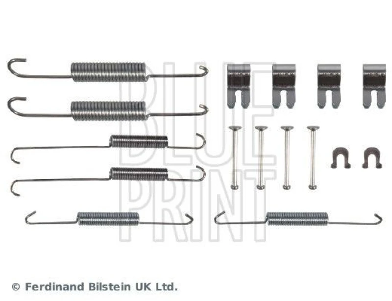 Image of Blue PRINT Brake shoe fitting kit Blue PRINT ADBP410066