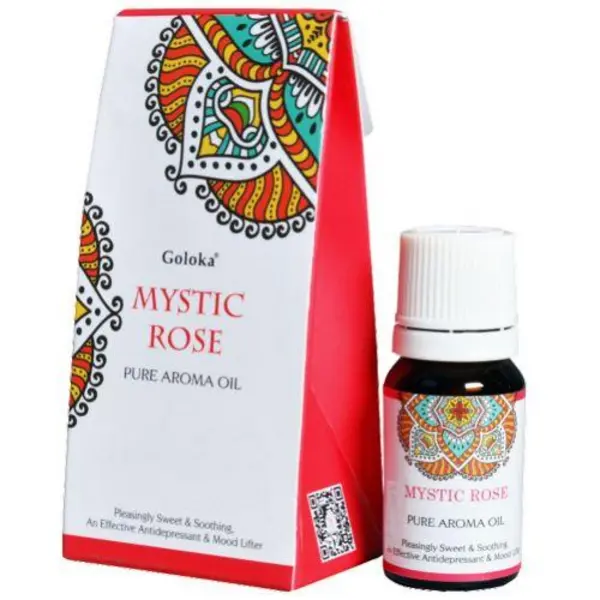 image of Goloka Fragrance Oil Mystic Rose For Her 10ml