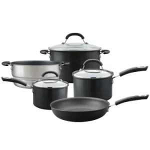 image of Circulon Total Hard Anodized 5 Piece Pan Set